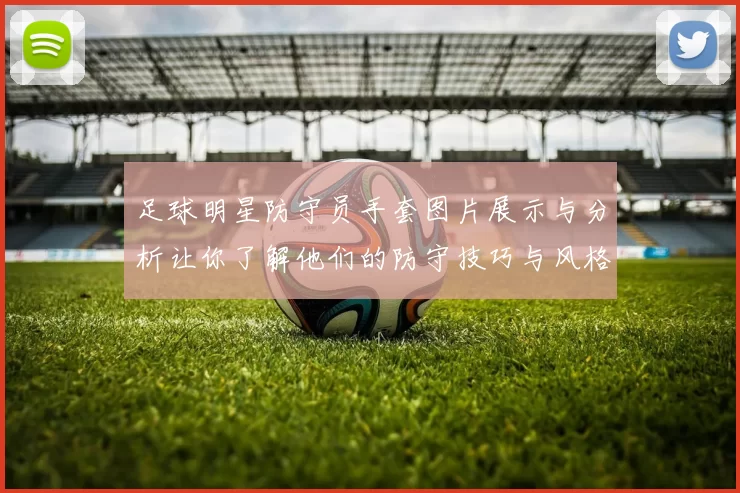 足球明星防守员手套图片展示与分析让你了解他们的防守技巧与风格