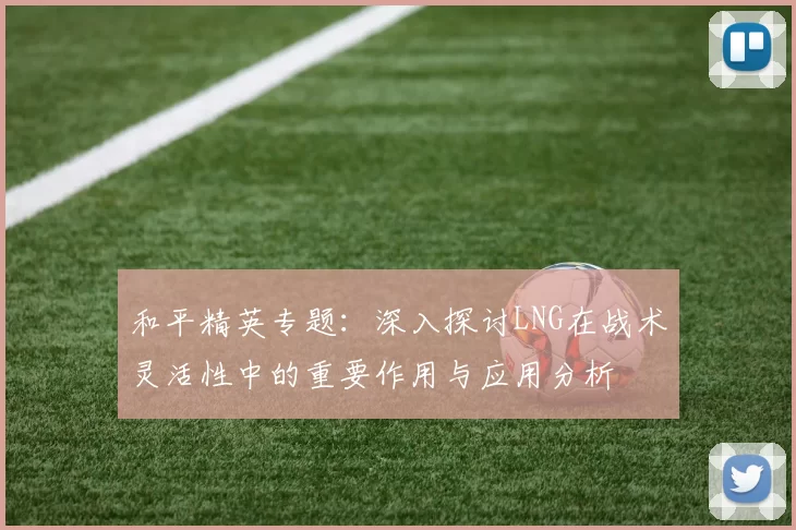 和平精英专题：深入探讨LNG在战术灵活性中的重要作用与应用分析