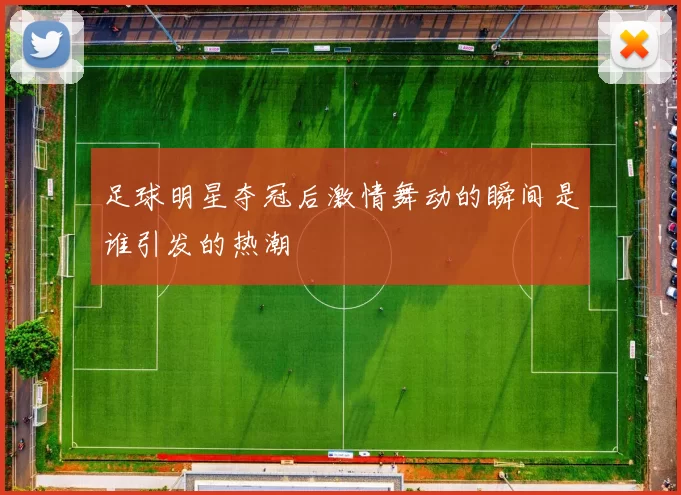 足球明星夺冠后激情舞动的瞬间是谁引发的热潮
